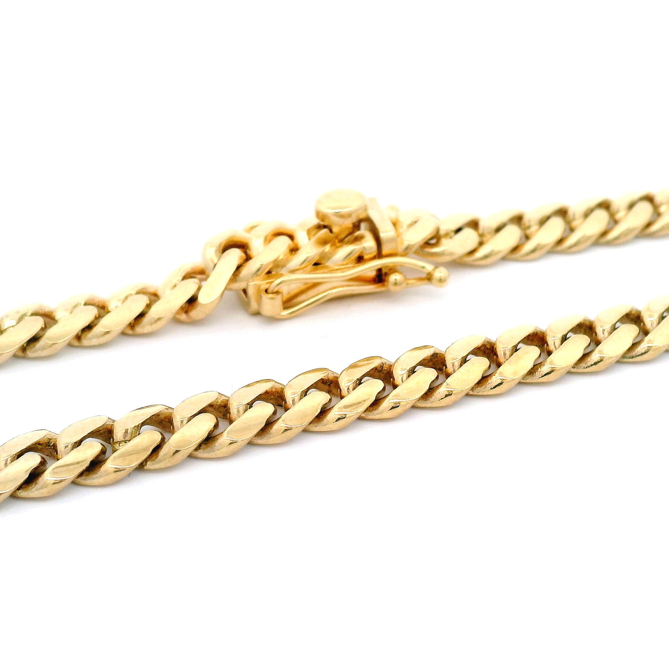 10k Solid Cuban Chain 5.75mm Box Lock